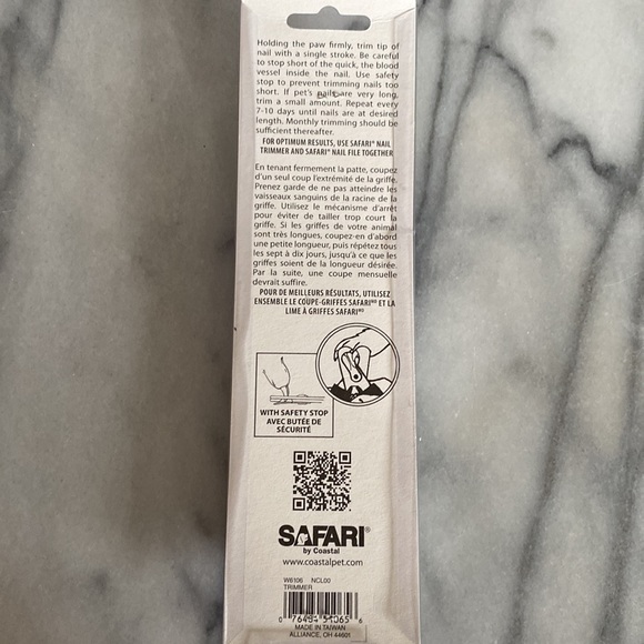 NIP- Stainless Steel Dog Toenail Trimmer, Small - Picture 3 of 3